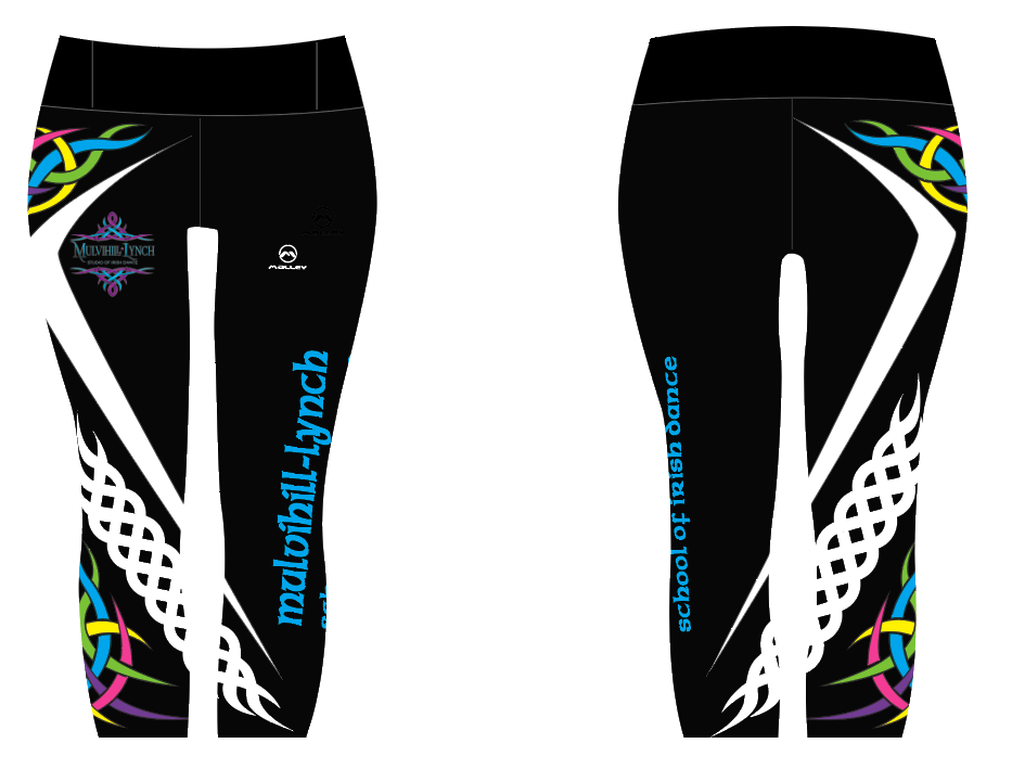 Mulvihill Lynch 3/4 Length Capri Leggings Malley Sport