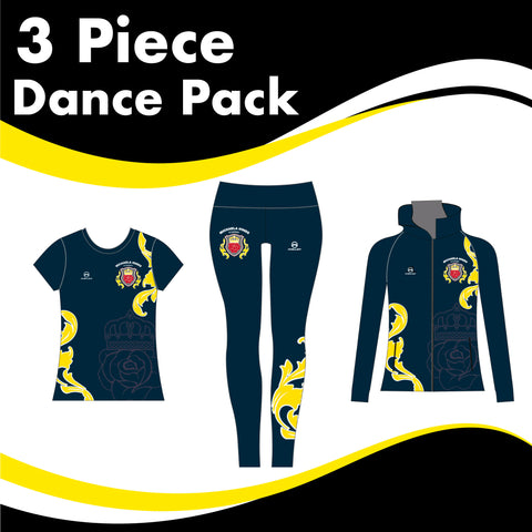 Michaela Hinds Academy 3 GARMENT DANCE PACK CAN