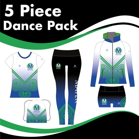Mayer School 5 GARMENT ULTIMATE IRISH DANCE PACK