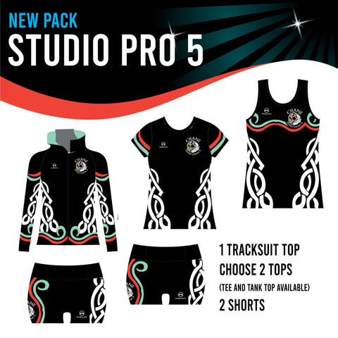 NEW CRANE IRISH DANCE STUDIO PRO 5 Pack SP