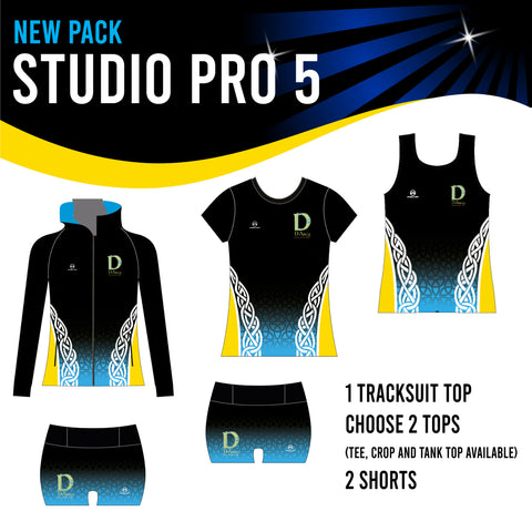 NEW D’Arcy School STUDIO PRO 5 Pack
