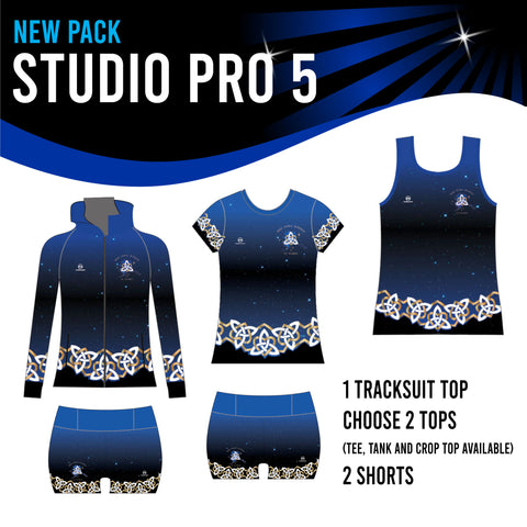 NEW Irish Dance Academy of Alaska STUDIO PRO 5 Pack SP