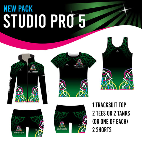 NEW McGonagle School STUDIO PRO 5 Pack
