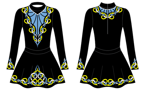 Rince Na Sonas School EXQUISITE Leotard and Skirt