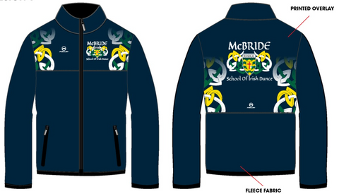 NEW McBride School UNISEX Fleece Jacket