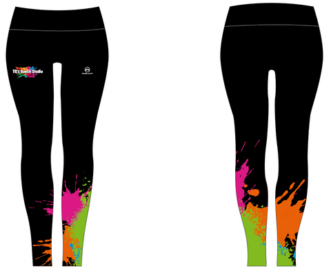 TC'z Dance Studio Full length leggings CAN
