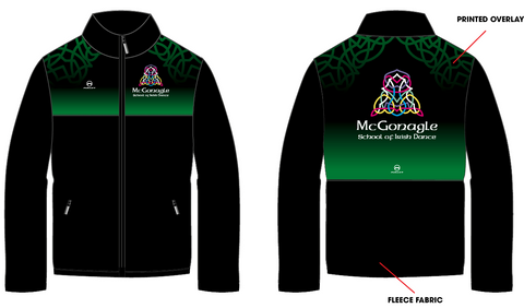 NEW McGonagle School UNISEX Fleece Jacket