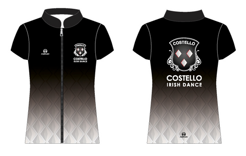 Costello Irish Dance Zip Jig Top CAN SP