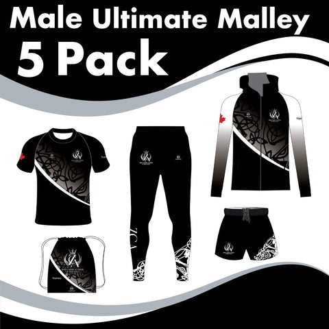 Zeph Caissie Academy MALE 5 GARMENT ULTIMATE  PACK CAN