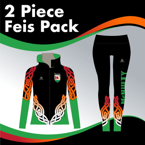 McNulty School 2 GARMENT IRISH DANCE PACK SP