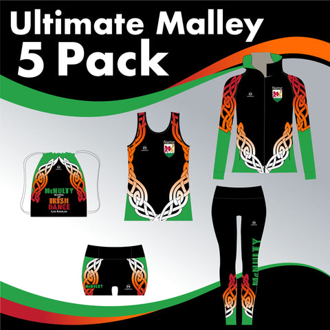 McNulty School 5 GARMENT ULTIMATE IRISH DANCE PACK SP