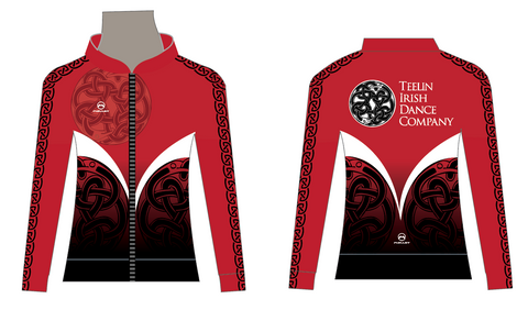 Teelin Irish Dance Company Male Bomber Style Studio Top