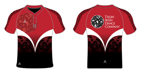 Teelin Irish Dance Company Male Rugby Jersey