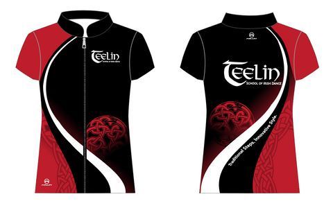 Teelin School Male Zip Jig Top SP