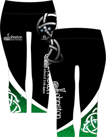 Johnston School 3/4 Length Capri Leggings