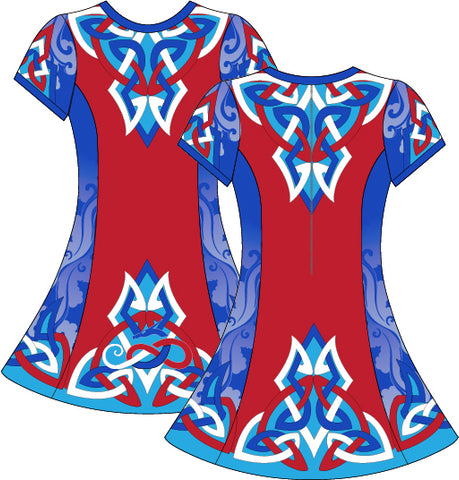 Cummins School Short Sleeve Dance Dress