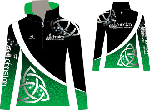 Johnston School Half Zip Tracksuit top